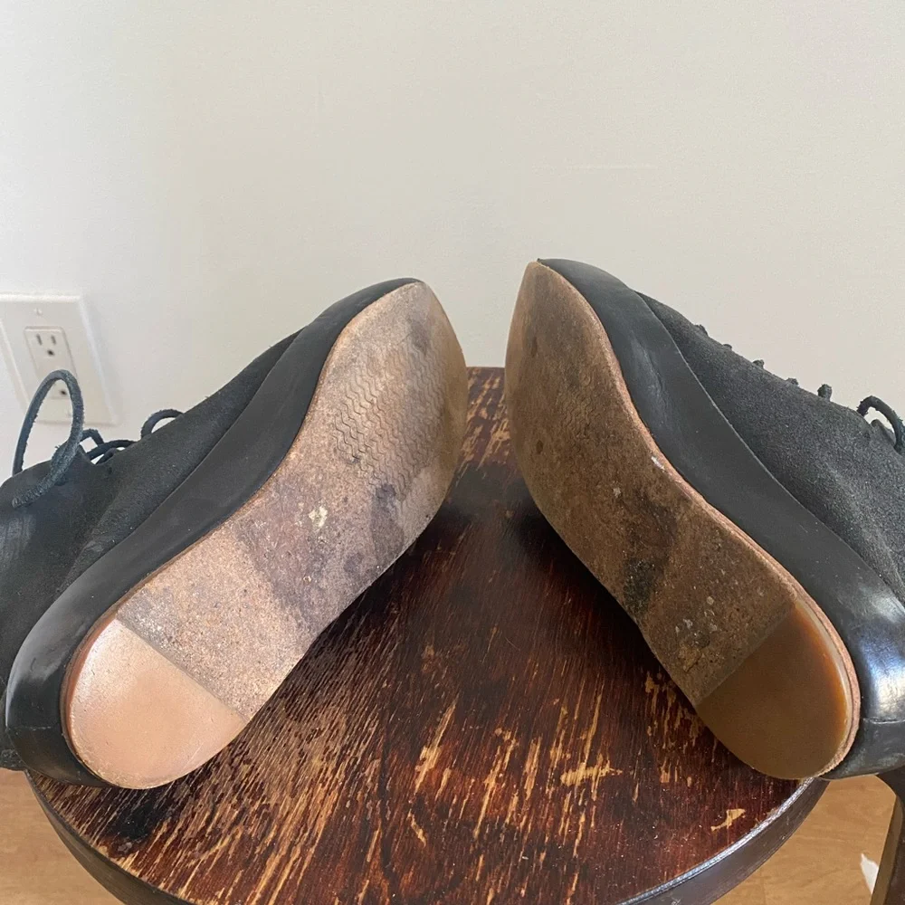 Feit handmade black leather shoes size 36 - Picture 4 of 4